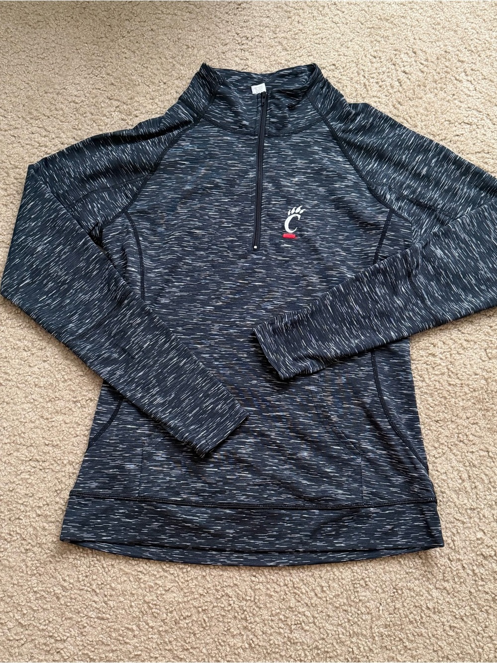 University of Cincinnati Quarter Zip Pullover